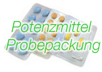 Potenzmittel Probepackung